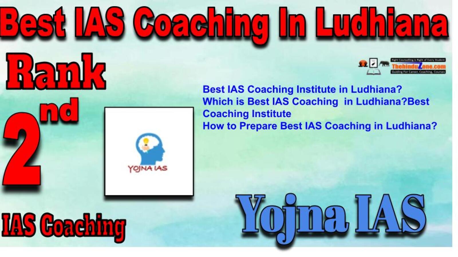 Rank 2 Best IAS Coaching in Ludhiana