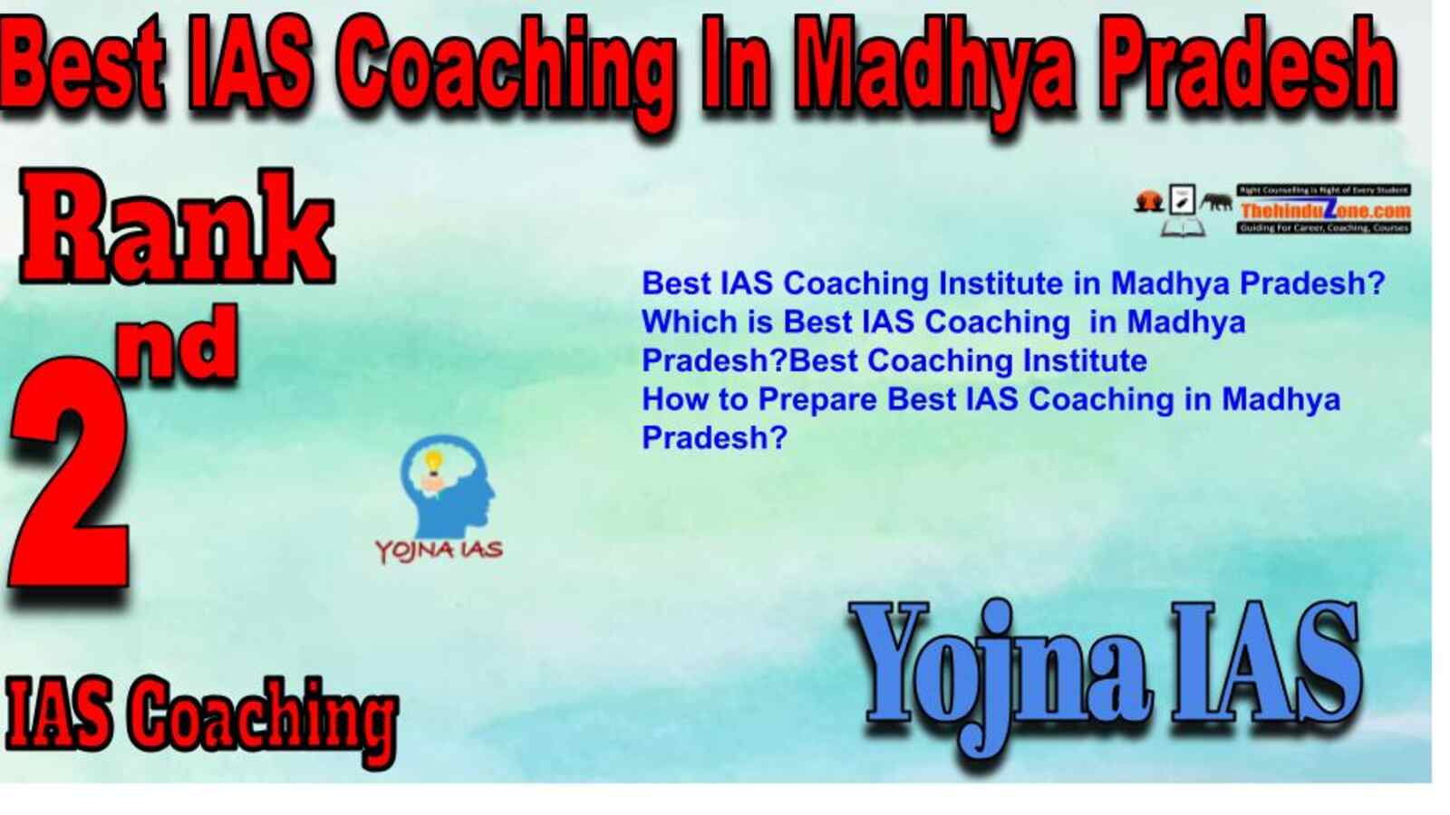 Rank 2 Best IAS Coaching in Madhay Pradesh