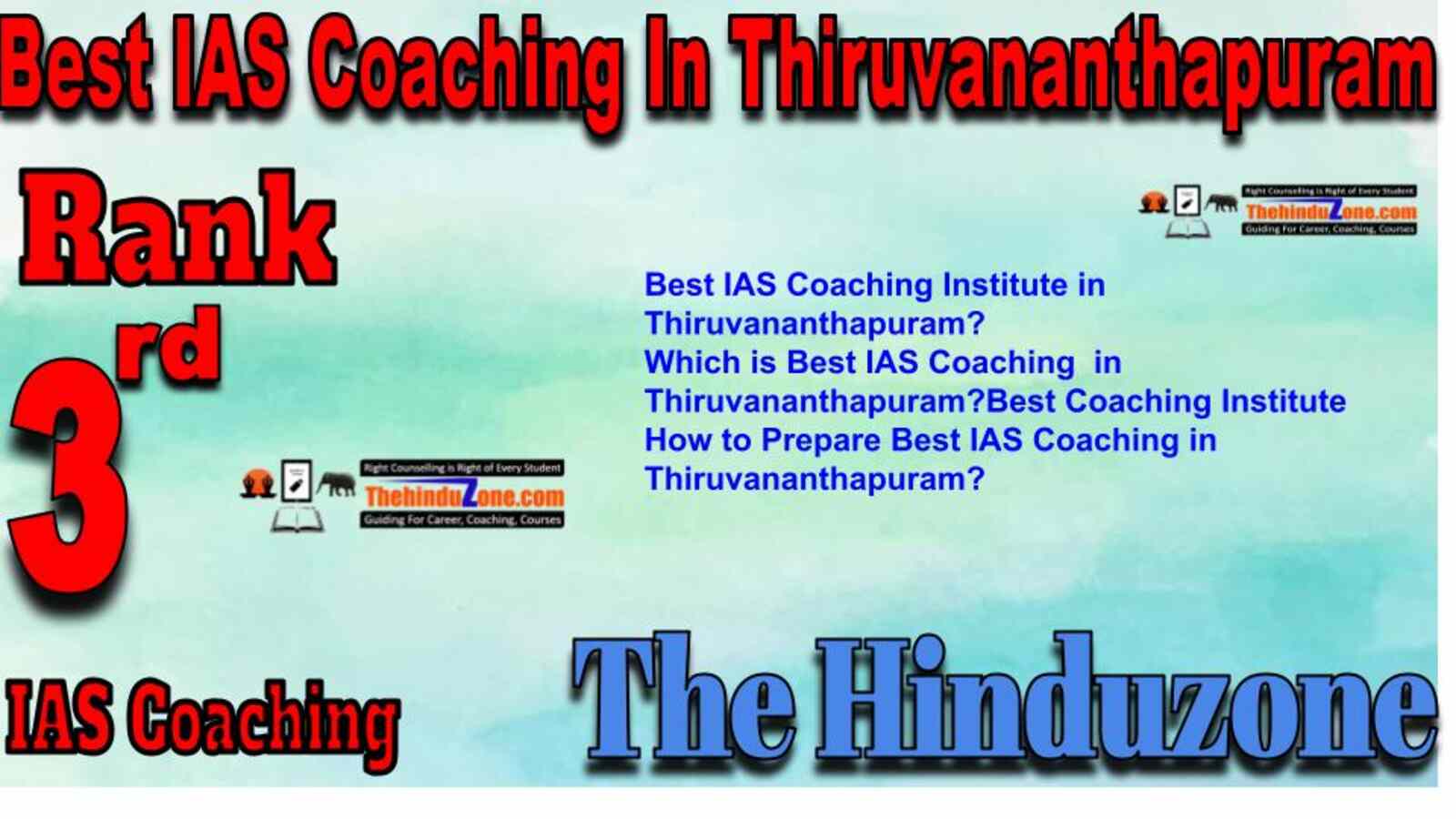 Rank 3 Best IAS Coaching in Thiruvananthapuram