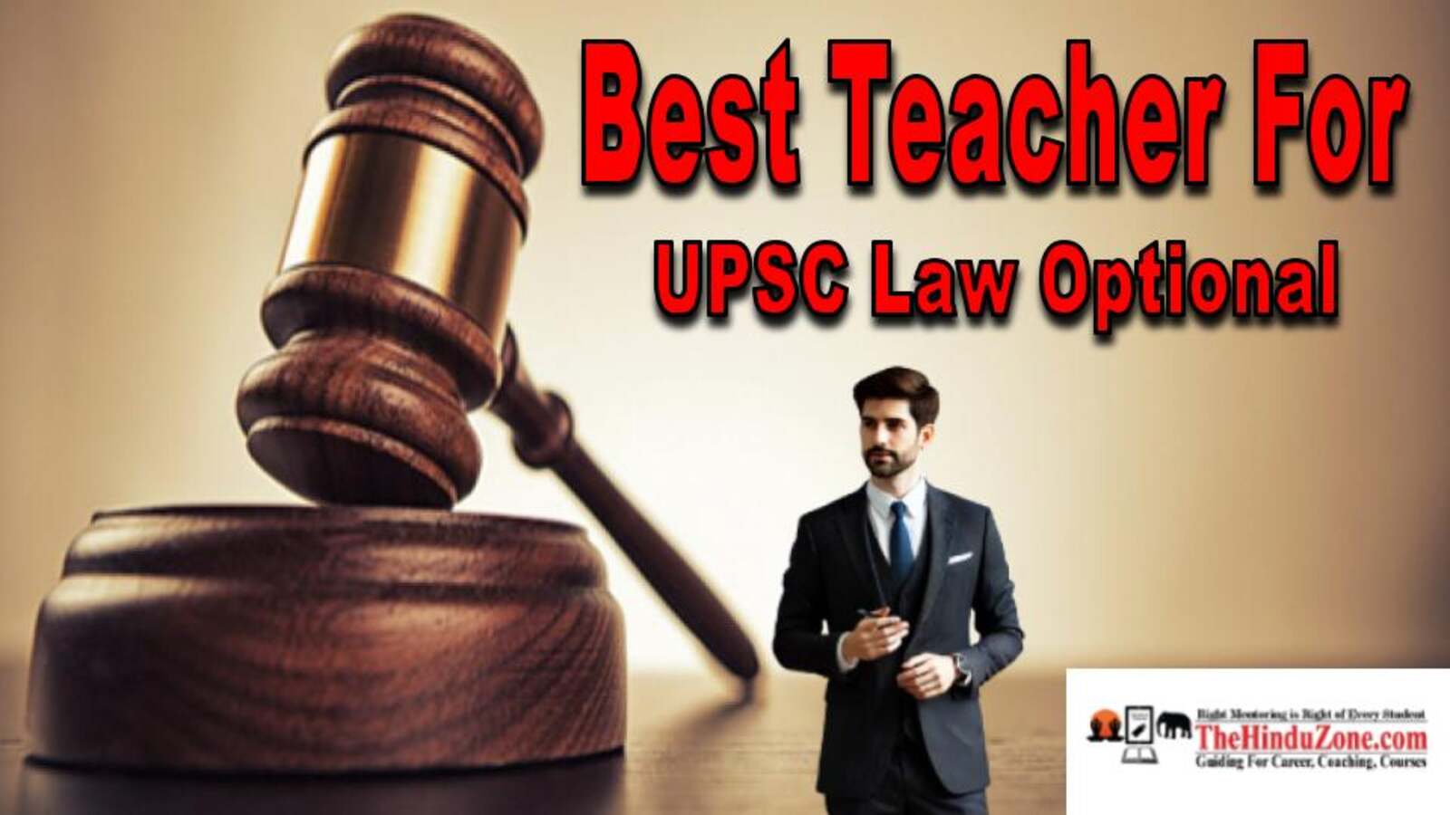 Best Teacher for Law Optional