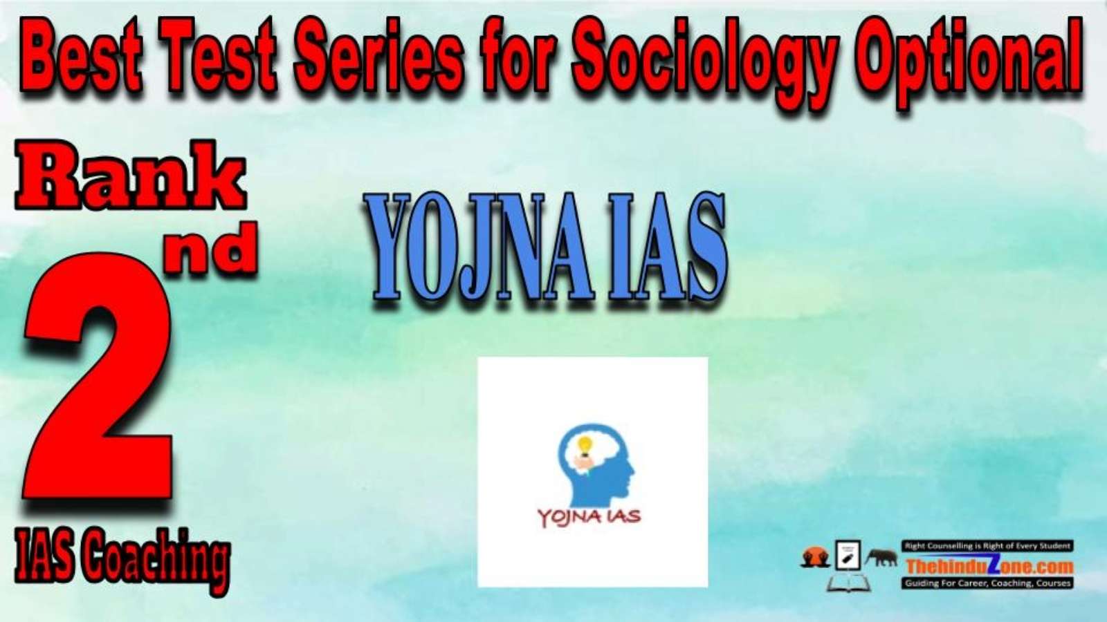 Rank 2 Yojna IAS Best Test Series for Sociology Optional