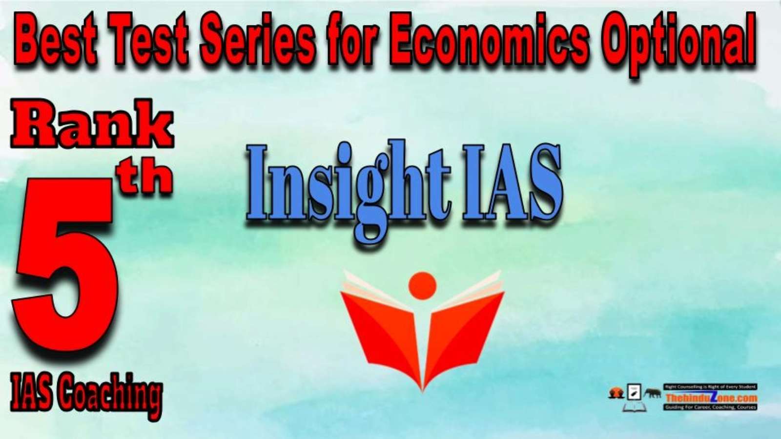 Rank 5 Insight IAS Academy Best Test Series for Economics Optional