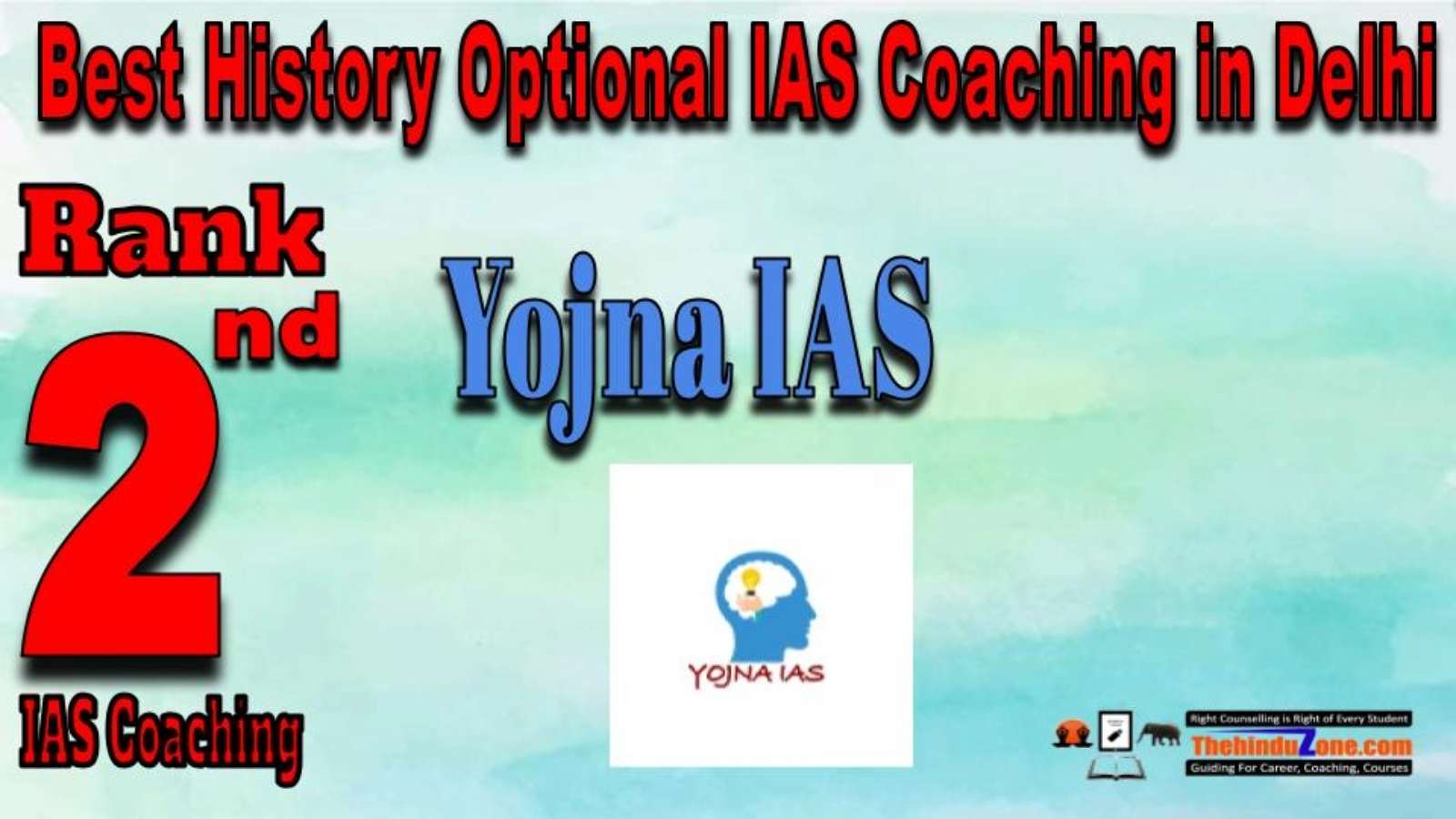 Rank 2. Yojna IAS History Optional IAS Coaching