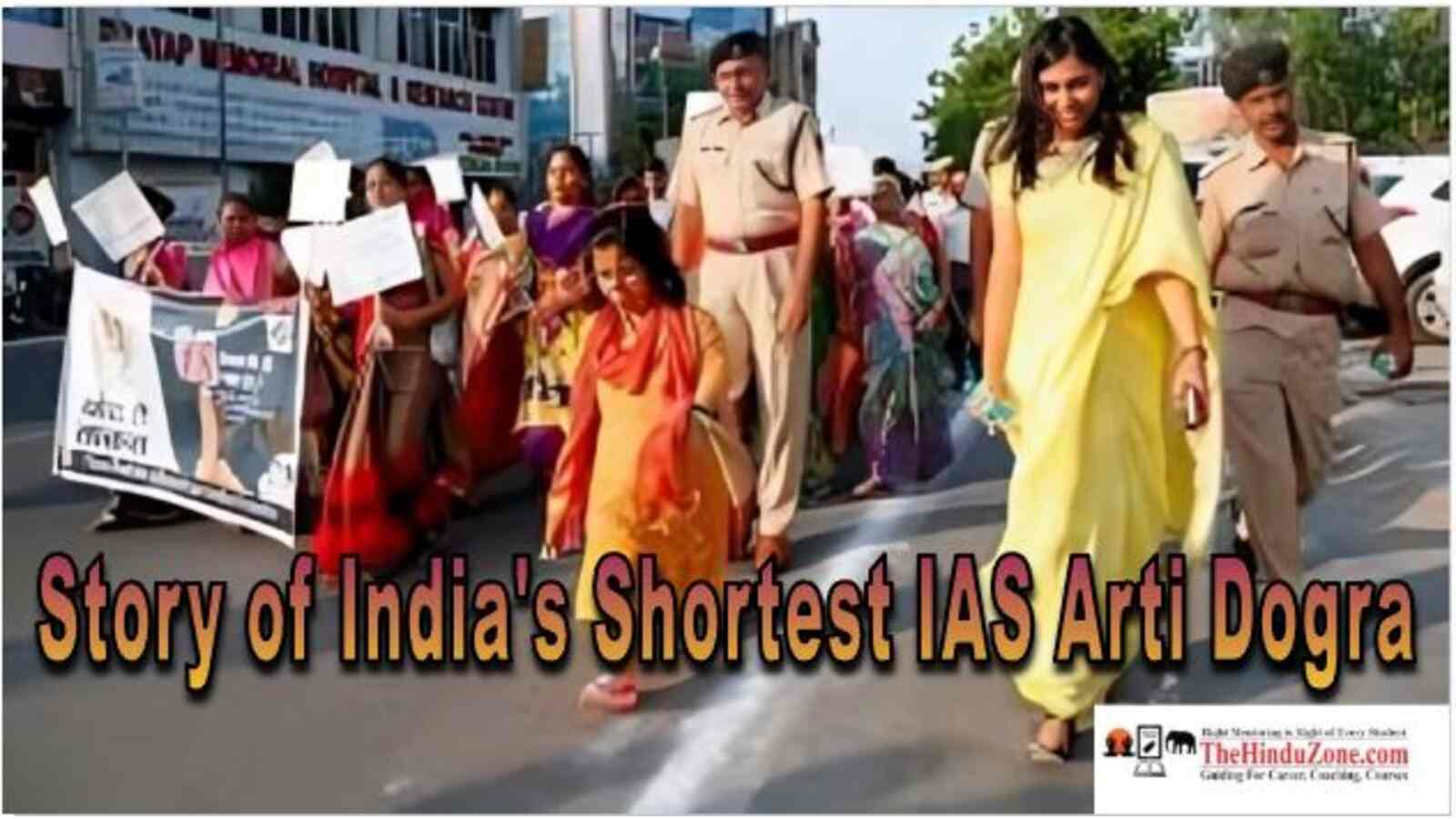 Story of India's Shortest IAS Arti Dogra