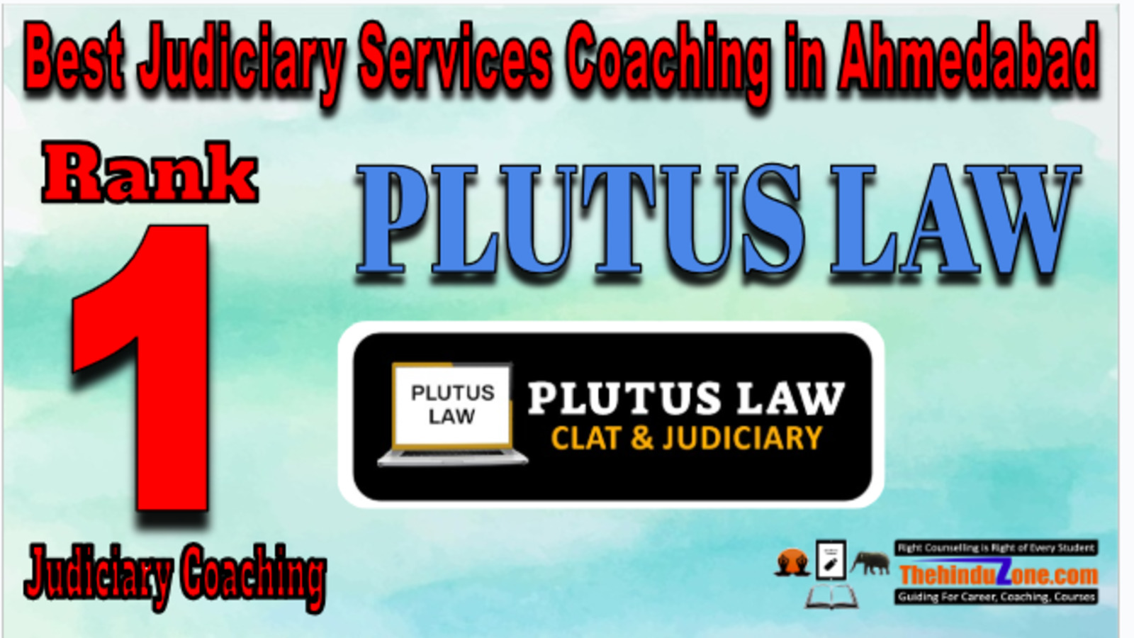 Rank 1. Plutus Law  Best Judiciary Services Coaching in Ahmedabad