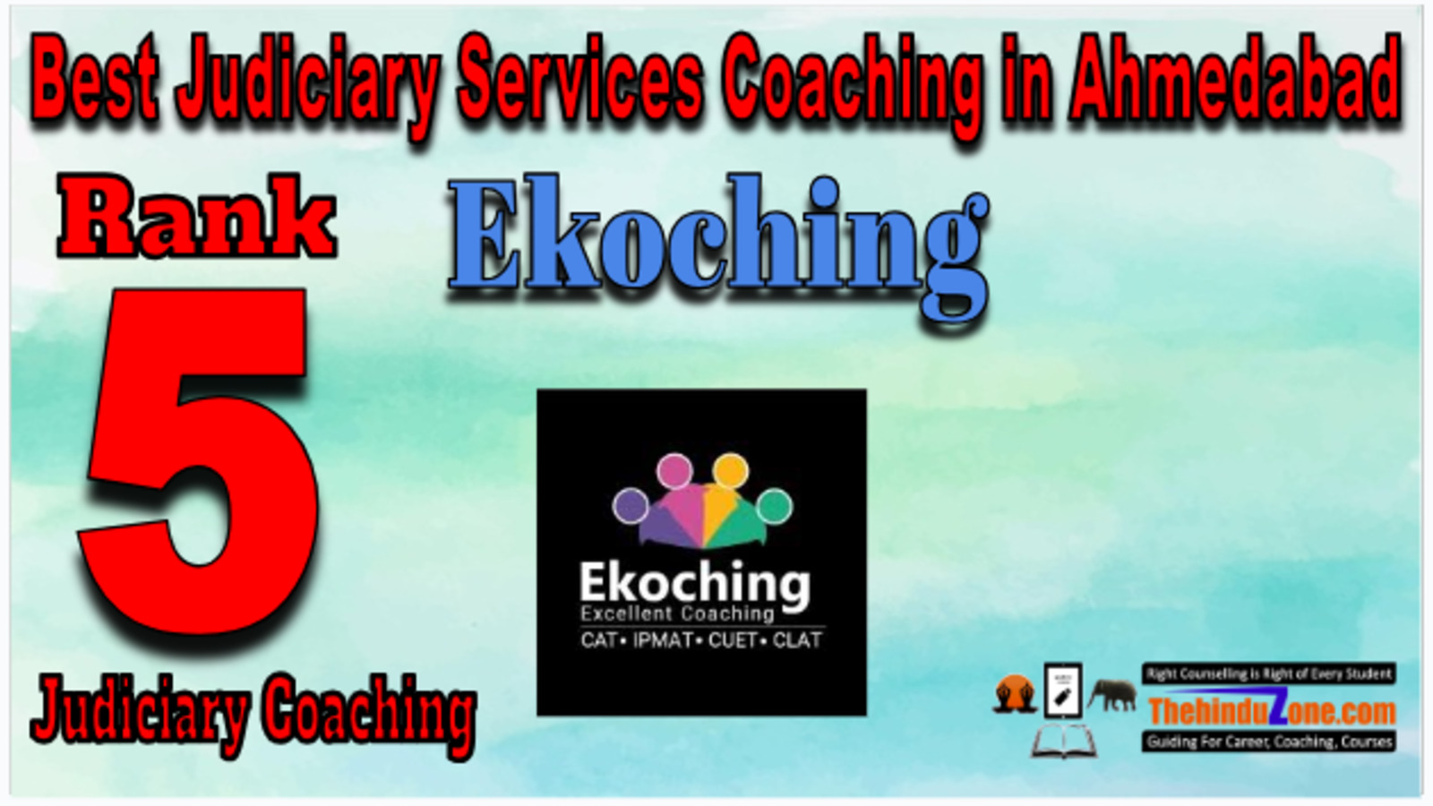 Rank 5. Ekoching Best Judiciary Services Coaching in Ahmedabad