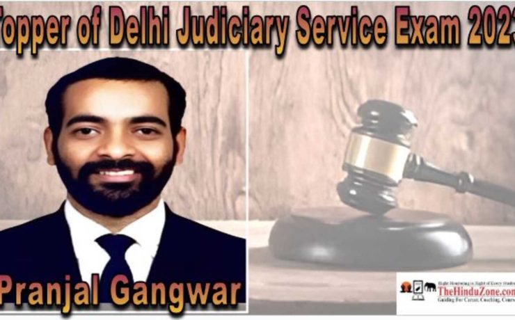 Topper of Delhi Judiciary Service Exam 2023