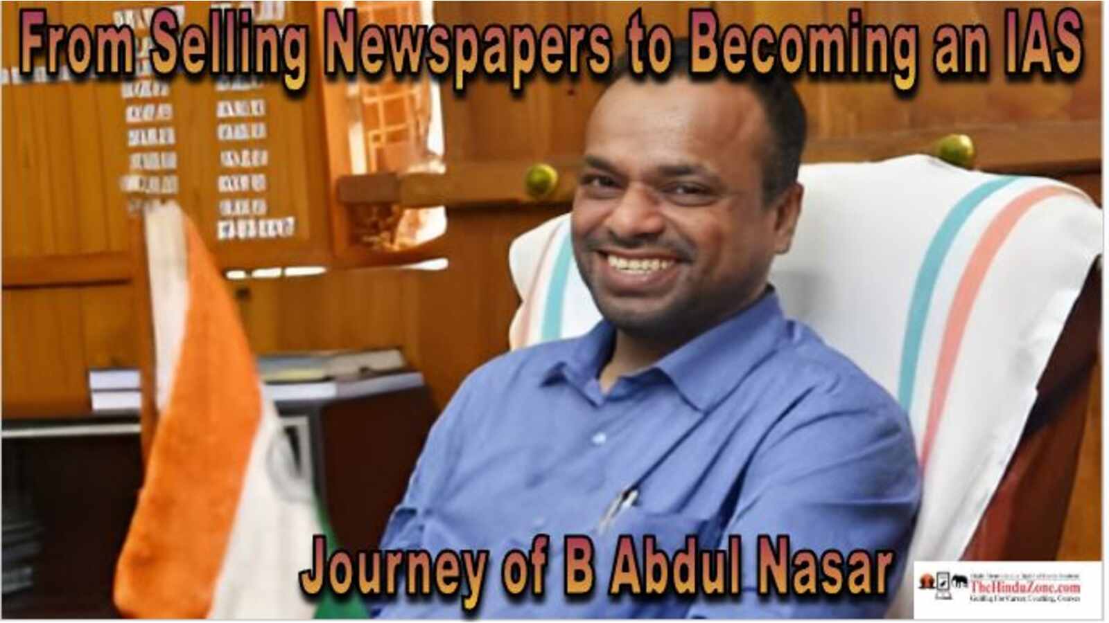 Journey of B Abdul Nasar