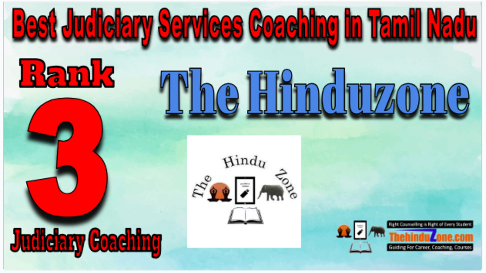 Rank 3. The Hinduzone IAS - Best Guidance Platform In Tamil Nadu