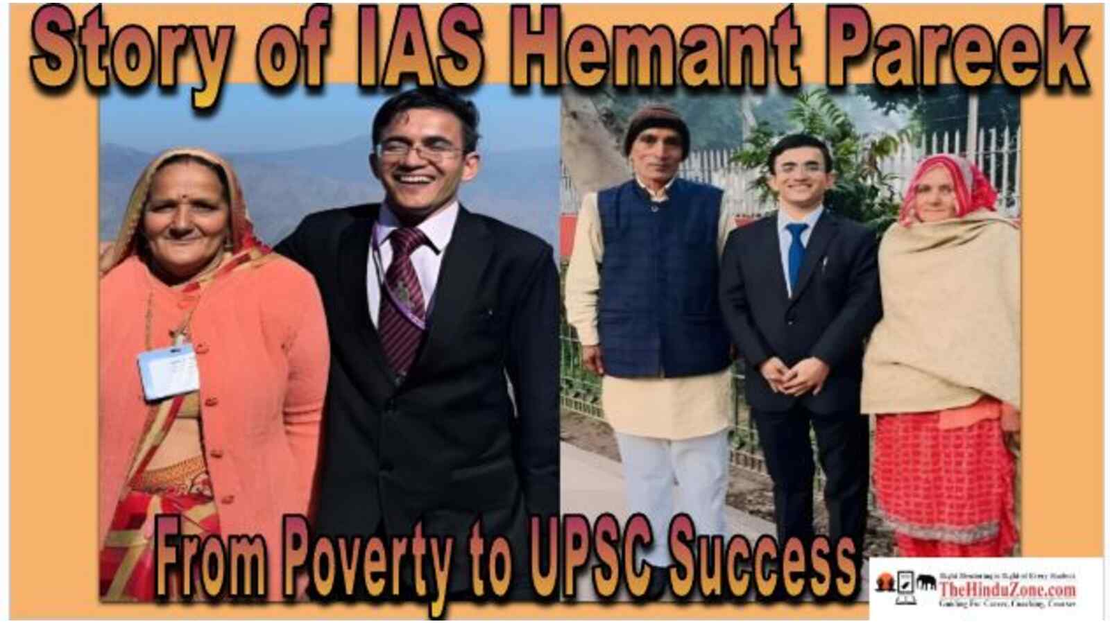 Story of IAS Hemant Pareek
