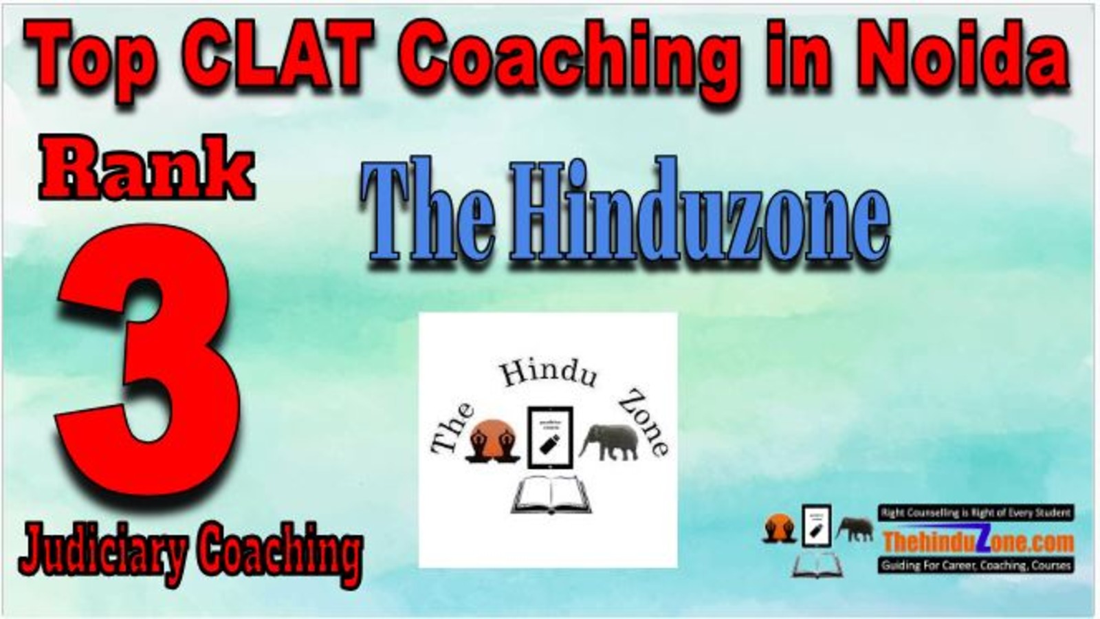 Rank 3. The Hinduzone Best CLAT Coaching in Guwahati