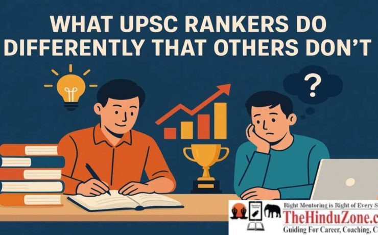 What UPSC Rankers Do Different from other aspirants