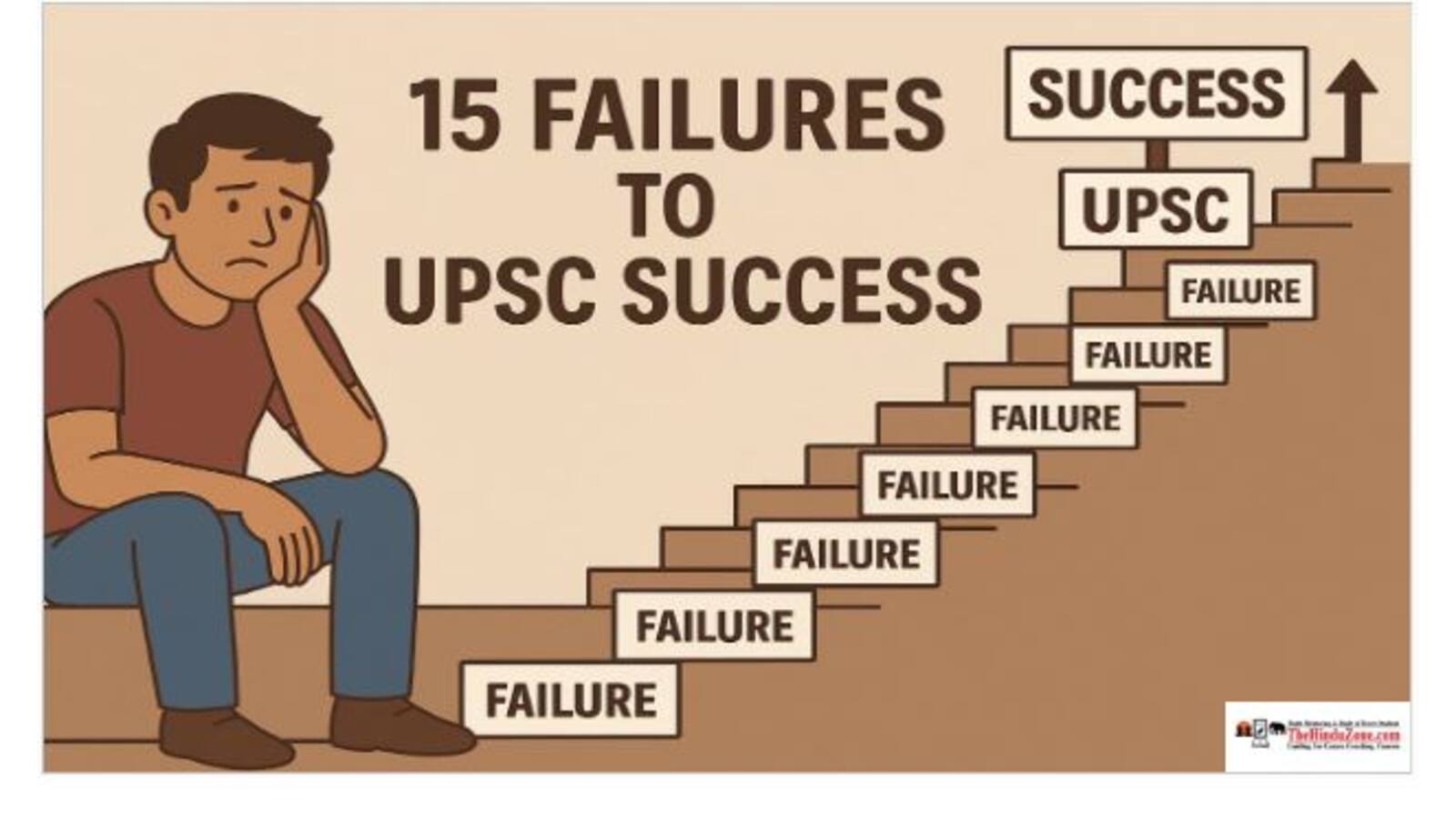 15 Failures to UPSC Success