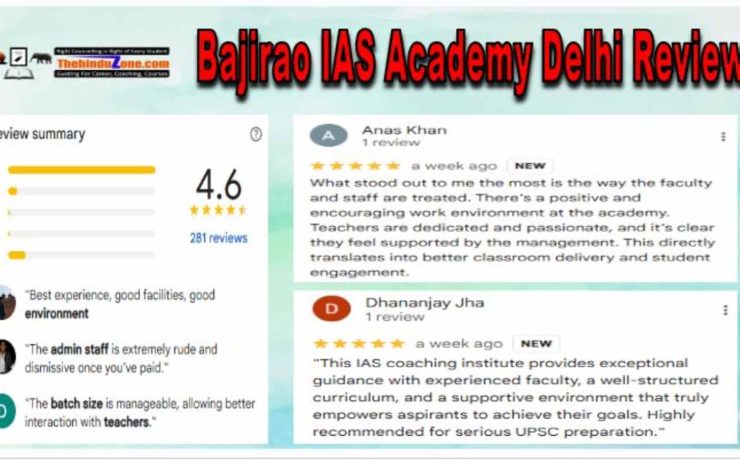 Bajirao IAS Academy Delhi Review