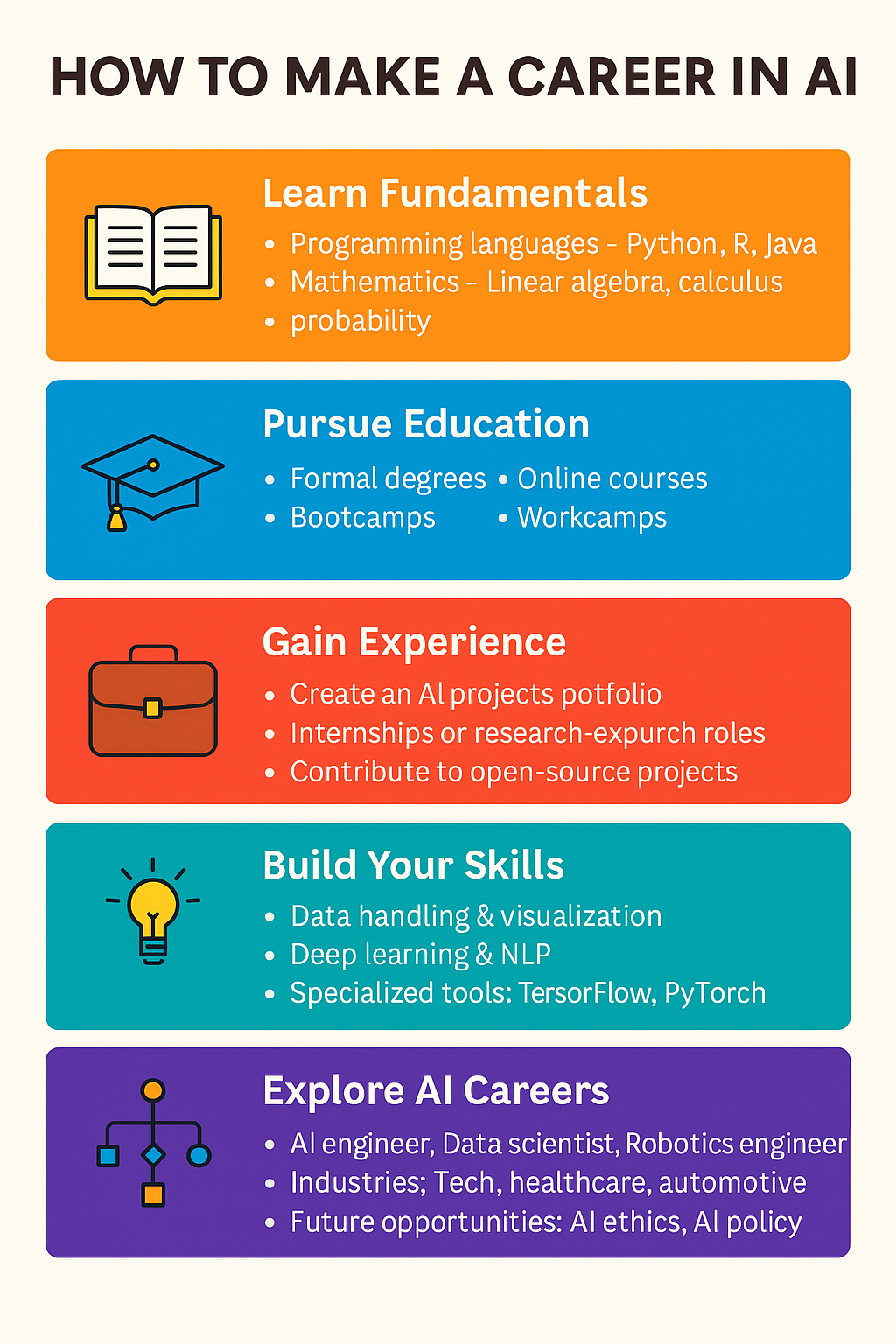 How to make career in AI