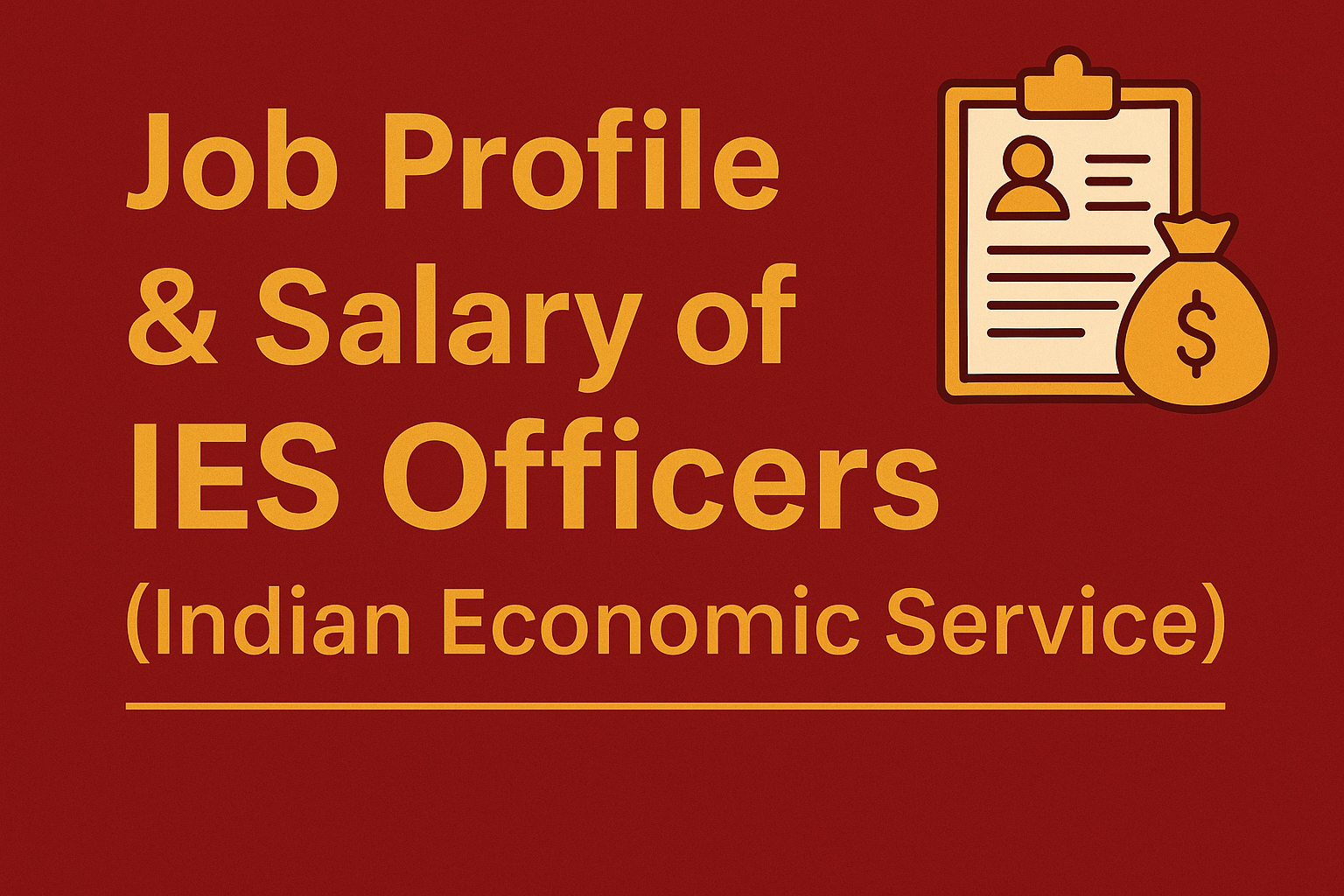 IES job profile and salary